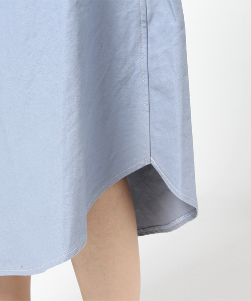 POU DOU DOU(プードゥドゥ)の「裾ラウンドテールスカート(スカート・レディース・ブルー/ピンク/ベージュ・3)」の10枚目の写真