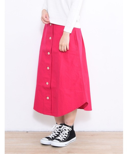 POU DOU DOU(プードゥドゥ)の「裾ラウンドテールスカート(スカート・レディース・ブルー/ピンク/ベージュ・3)」の15枚目の写真