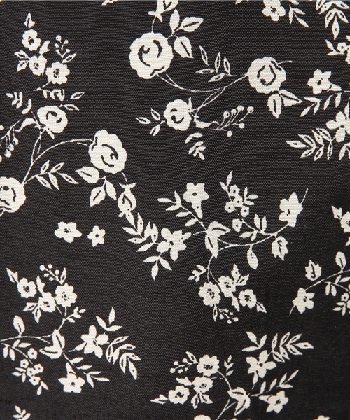 ESTNATION(エストネーション)の「ESTNATION モノトーンフラワーパンツ(その他パンツ・レディース・ダークブラック・38/36)」の9枚目の写真