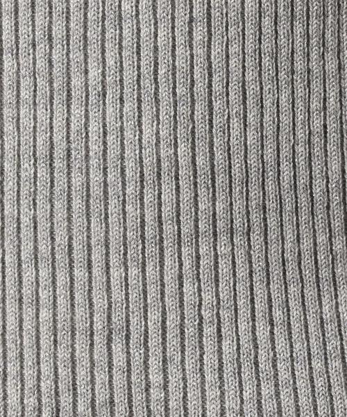 green label relaxing（グリーンレーベルリラクシング）の「[手洗い可能] CR ラメ リブ Vネック 12G ニット ◆（ニット/セーター・レディース・ライトグレー/ネイビー/ライラック/ライトブルー/ベージュ・FREE）」の12枚目の写真