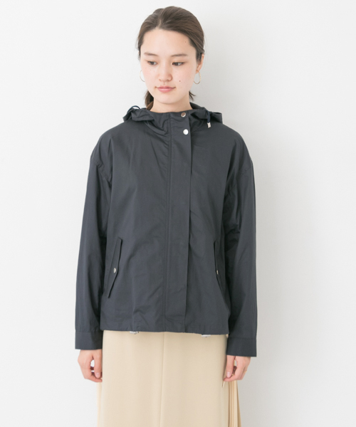 URBAN RESEARCH（アーバンリサーチ）の「フード付ミリタリーブルゾン（ブルゾン・レディース・ネイビー/ベージュ/カーキ・FREE）」の14枚目の写真