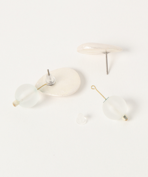 TONE SELECT GOODS(トーンセレクトグッズ)の「【PAPER ART WORKS】drop ball(ピアス(両耳用)・レディース・その他・FREE)」の2枚目の写真