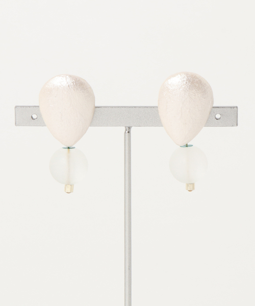 TONE SELECT GOODS(トーンセレクトグッズ)の「【PAPER ART WORKS】drop ball(ピアス(両耳用)・レディース・その他・FREE)」の3枚目の写真
