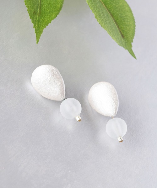 TONE SELECT GOODS(トーンセレクトグッズ)の「【PAPER ART WORKS】drop ball(ピアス(両耳用)・レディース・その他・FREE)」の7枚目の写真