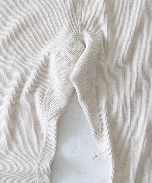 TODAYFUL（トゥデイフル）の「リネンリブレギンス（レギンス/スパッツ・レディース・ホワイト/カーキ/ナチュラル・FREE）」の6枚目の写真