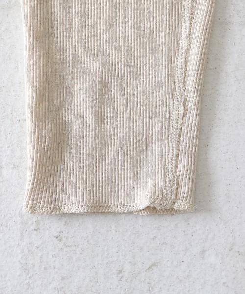 TODAYFUL（トゥデイフル）の「リネンリブレギンス（レギンス/スパッツ・レディース・ホワイト/カーキ/ナチュラル・FREE）」の12枚目の写真