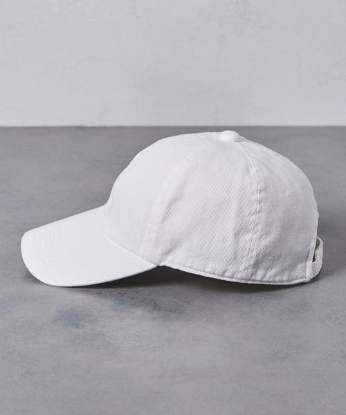 UNITED ARROWS（ユナイテッドアローズ）の「UWSC ツイル キャップ（キャップ・レディース・ネイビー/ホワイト・FREE）」の10枚目の写真