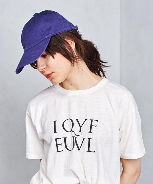 UNITED ARROWS（ユナイテッドアローズ）の「UWSC ツイル キャップ（キャップ・レディース・ネイビー/ホワイト・FREE）」の7枚目の写真