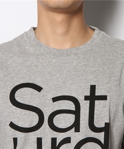 Saturdays NYC（サタデーズ ニューヨークシティ ）の「SATURDAYS SURF NYC / SANS（Tシャツ/カットソー・メンズ・ホワイト/グレー/レッド・X-SMALL/SMALL/MEDIUM/LARGE）」の7枚目の写真