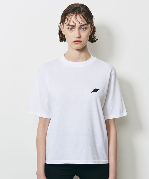CLANE（クラネ）の「ペタルモチーフパックTシャツ（Tシャツ/カットソー・レディース・ブラック/ホワイト・1/2）」の14枚目の写真