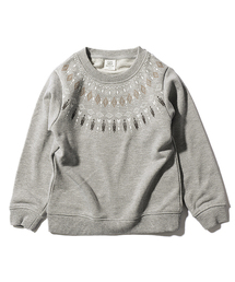 devirock | 全20柄 プリント裏毛長袖スウェットトレーナー(スウェット)