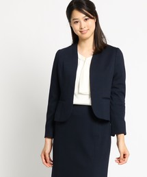 ライトジャージノーカラージャケット
