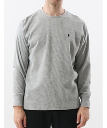 POLO RALPH LAUREN SLEEPWEAR�́u�yPOLO RALPH LAUREN�zMIX MEDIA �����O�X���[�u ���b�t�� �N���[�i���̑��g�b�v�X�j�v