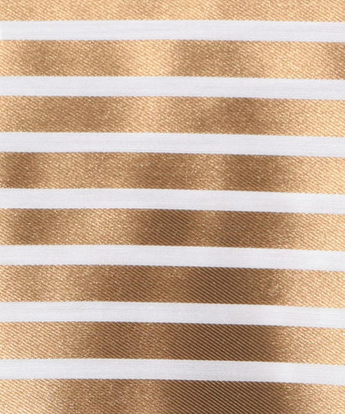 NARACAMICIE（ナラカミーチェ）の「ミラノストライプビックチュニックシャツ（シャツ/ブラウス・レディース・ベージュ/ボルドー/ネイビー・SMALL/LARGE/MEDIUM）」の14枚目の写真