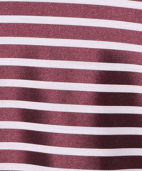 NARACAMICIE（ナラカミーチェ）の「ミラノストライプビックチュニックシャツ（シャツ/ブラウス・レディース・ベージュ/ボルドー/ネイビー・SMALL/LARGE/MEDIUM）」の8枚目の写真