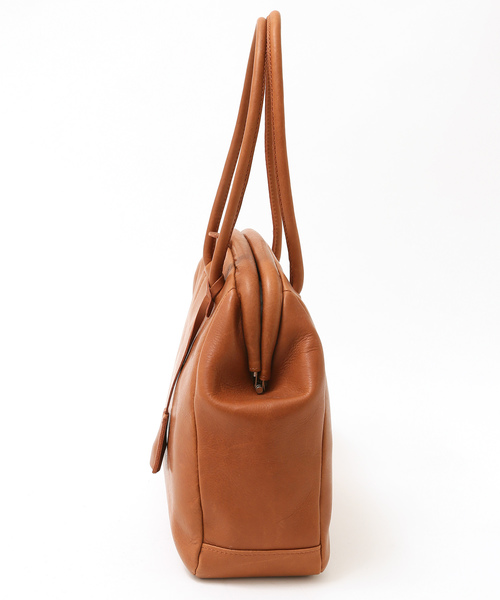 【sot】ソット　ボストンバッグ　本革 sot（ソット）公式 ELEGANZAレザー 2way がま口 ボストンバッグ