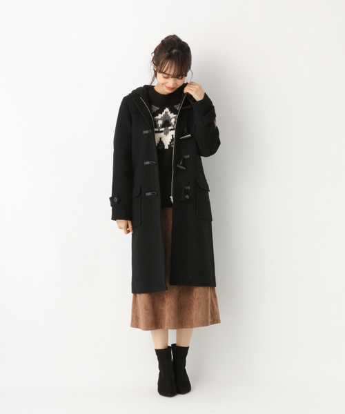 A part by（アパートバイ）の「3GAcWフェアアイルPO 821435（ニット/セーター・レディース・ホワイト系その他/ブラック系その他・FREE）」の4枚目の写真