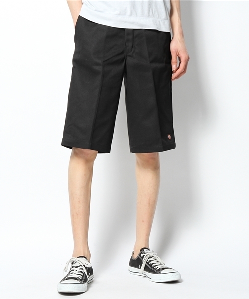 Dickies(ディッキーズ)の「WEGO/Dickiesワークショーツ(チノパンツ・メンズ・ホワイト/ブラック/レッド・MEDIUM/LARGE)」の2枚目の写真