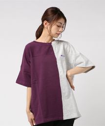 【Champion/チャンピオン】レディース ショートスリーブ フットボールスウェットシャツ