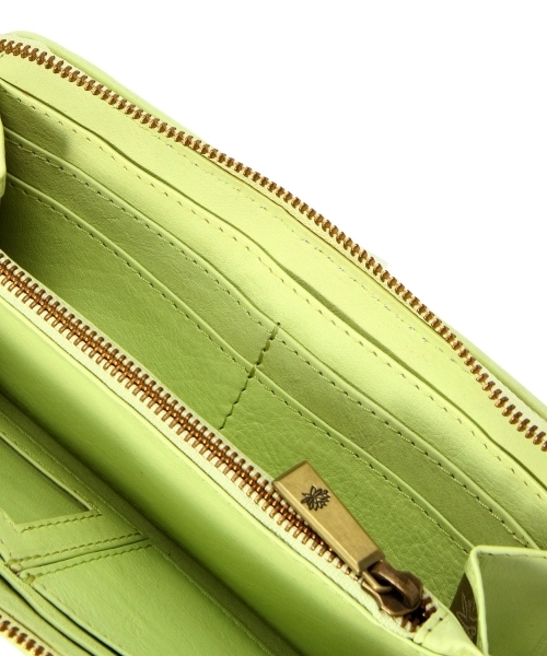 ODETTE E ODILE（オデットエオディール）の「ウォーターリリー/Waterlily ハーフメッシュウォレット（財布・レディース・オレンジ/ケリー・フリー）」の6枚目の写真