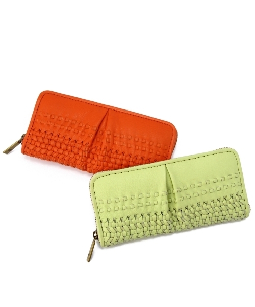 ODETTE E ODILE（オデットエオディール）の「ウォーターリリー/Waterlily ハーフメッシュウォレット（財布・レディース・オレンジ/ケリー・フリー）」の10枚目の写真
