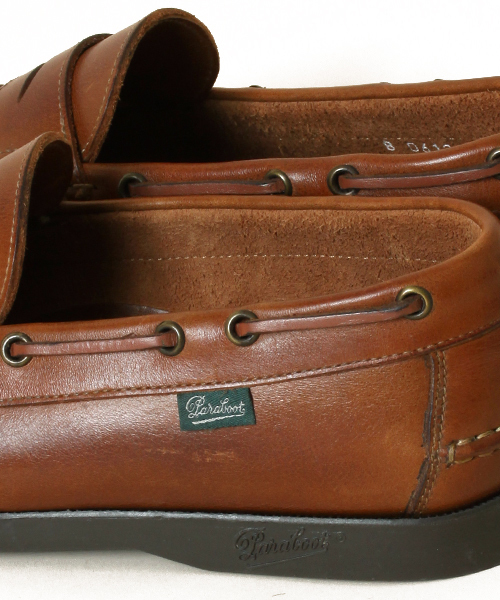 BEAMS（ビームス）の「○PARABOOTS×BEAMS / 別注 CORSICA SOLID（ドレスシューズ・メンズ・ネイビー/ライトブラウン/ブラウン・8.5/6/5.5/7/8/6.5/7.5/9.5/9/5）」の10枚目の写真