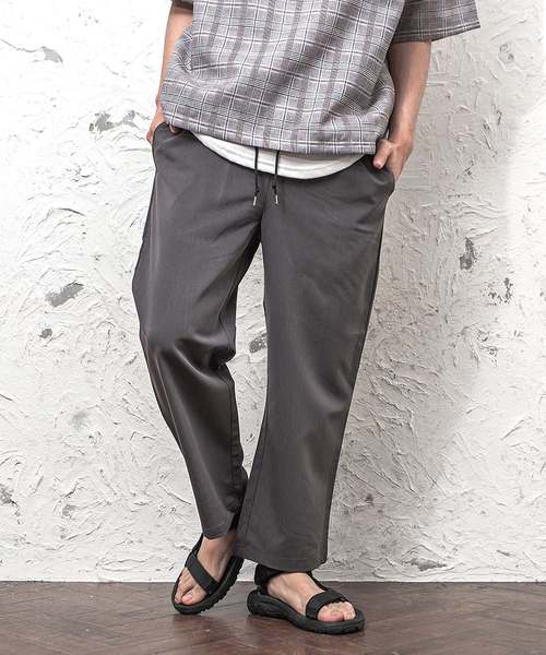 MinoriTY（マイノリティ）の「TRアンクルワイドパンツ（その他パンツ・メンズ・ブラック/ネイビー/ダークグレー/チャコール・M/L/XL）」の4枚目の写真