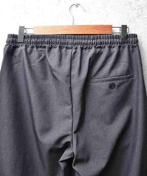 MinoriTY（マイノリティ）の「TRアンクルワイドパンツ（その他パンツ・メンズ・ブラック/ネイビー/ダークグレー/チャコール・M/L/XL）」の16枚目の写真