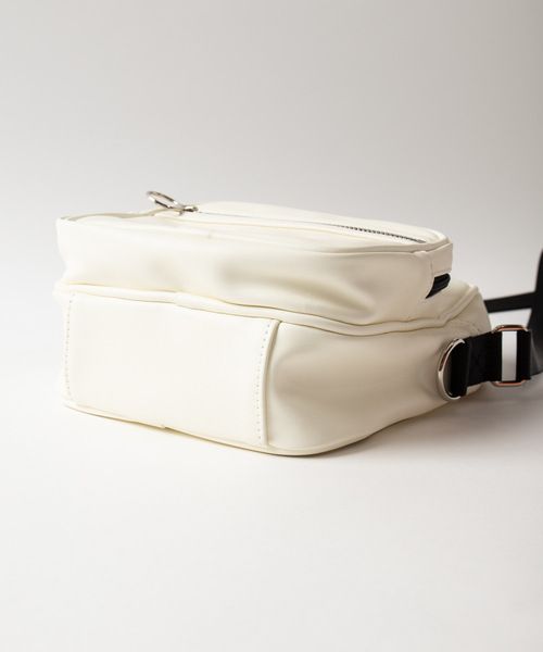 WEGO（ウィゴー）の「WEGO/リングZIPボックスミニショルダーバッグ（ショルダーバッグ・レディース・ホワイト/ブラック/ライトパープル/シルバー・FREE）」の14枚目の写真