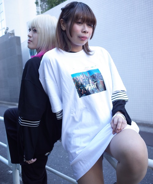 rovtski(ロフトスキー)の「SID ASST SS T SHIRT/シド オーバーサイズ デザイン Tシャツ 半袖(Tシャツ/カットソー・レディース・イエロー/ホワイト系その他/ブラック系その他/ホワイト系その他2/ホワイト系その他3/ホワイト系その他4/ホワイト系その他5/ブラック系その他2/ブラック系その他3/ブラック系その他4/ブラック系その他5・FREE)」の6枚目の写真