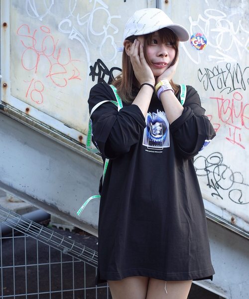 rovtski(ロフトスキー)の「SID ASST SS T SHIRT/シド オーバーサイズ デザイン Tシャツ 半袖(Tシャツ/カットソー・レディース・イエロー/ホワイト系その他/ブラック系その他/ホワイト系その他2/ホワイト系その他3/ホワイト系その他4/ホワイト系その他5/ブラック系その他2/ブラック系その他3/ブラック系その他4/ブラック系その他5・FREE)」の8枚目の写真