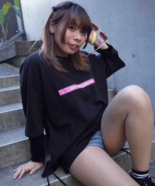 rovtski(ロフトスキー)の「SID ASST SS T SHIRT/シド オーバーサイズ デザイン Tシャツ 半袖(Tシャツ/カットソー・レディース・イエロー/ホワイト系その他/ブラック系その他/ホワイト系その他2/ホワイト系その他3/ホワイト系その他4/ホワイト系その他5/ブラック系その他2/ブラック系その他3/ブラック系その他4/ブラック系その他5・FREE)」の9枚目の写真