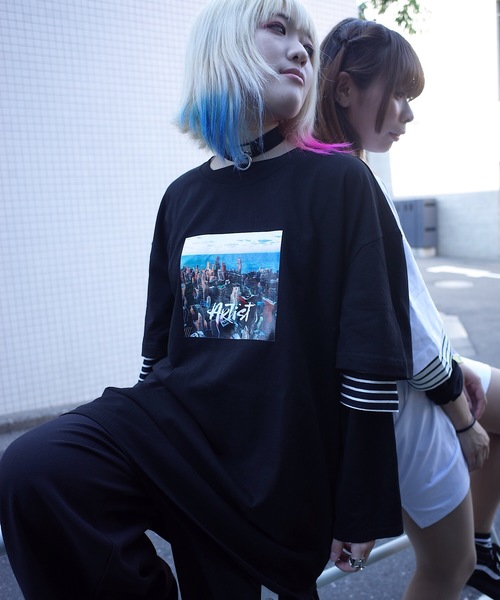 rovtski(ロフトスキー)の「SID ASST SS T SHIRT/シド オーバーサイズ デザイン Tシャツ 半袖(Tシャツ/カットソー・レディース・イエロー/ホワイト系その他/ブラック系その他/ホワイト系その他2/ホワイト系その他3/ホワイト系その他4/ホワイト系その他5/ブラック系その他2/ブラック系その他3/ブラック系その他4/ブラック系その他5・FREE)」の10枚目の写真