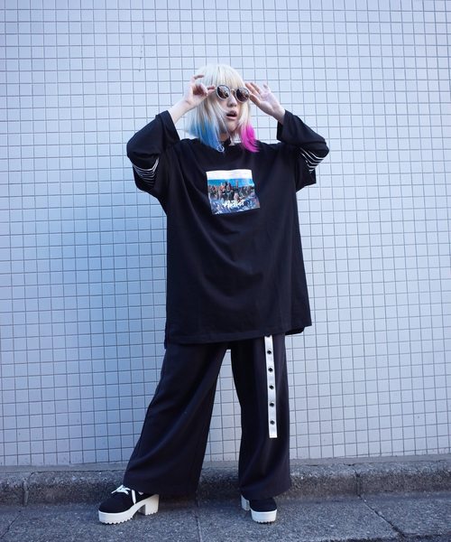 rovtski(ロフトスキー)の「SID ASST SS T SHIRT/シド オーバーサイズ デザイン Tシャツ 半袖(Tシャツ/カットソー・レディース・イエロー/ホワイト系その他/ブラック系その他/ホワイト系その他2/ホワイト系その他3/ホワイト系その他4/ホワイト系その他5/ブラック系その他2/ブラック系その他3/ブラック系その他4/ブラック系その他5・FREE)」の15枚目の写真