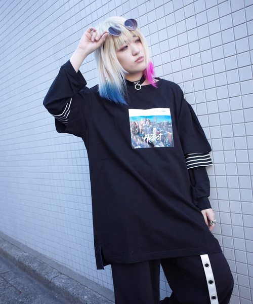 rovtski(ロフトスキー)の「SID ASST SS T SHIRT/シド オーバーサイズ デザイン Tシャツ 半袖(Tシャツ/カットソー・レディース・イエロー/ホワイト系その他/ブラック系その他/ホワイト系その他2/ホワイト系その他3/ホワイト系その他4/ホワイト系その他5/ブラック系その他2/ブラック系その他3/ブラック系その他4/ブラック系その他5・FREE)」の14枚目の写真