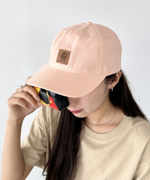 Carhartt(カーハート)の「Carhartt(カーハート) /ウォッシュ加工 オデッサ キャップ 帽子/Odessa Cap(キャップ・レディース・ブラウン/ブラック/ネイビー/モカ/アーミー/ライトブラウン/グレー/ライトブルー/ライトグリーン/テラコッタ/ワインレッド/ピンク/オリーブ・FREE)」の12枚目の写真