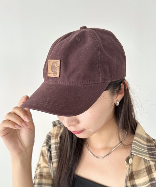 Carhartt(カーハート)の「Carhartt(カーハート) /ウォッシュ加工 オデッサ キャップ 帽子/Odessa Cap(キャップ・レディース・ブラウン/ブラック/ネイビー/モカ/アーミー/ライトブラウン/グレー/ライトブルー/ライトグリーン/テラコッタ/ワインレッド/ピンク/オリーブ・FREE)」の13枚目の写真