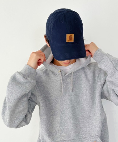 Carhartt(カーハート)の「Carhartt(カーハート) /ウォッシュ加工 オデッサ キャップ 帽子/Odessa Cap(キャップ・レディース・ブラウン/ブラック/ネイビー/モカ/アーミー/ライトブラウン/グレー/ライトブルー/ライトグリーン/テラコッタ/ワインレッド/ピンク/オリーブ・FREE)」の22枚目の写真