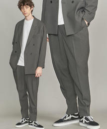 BEAUTY&YOUTH UNITED ARROWS | 【WEB限定】 by ガンクラブチェック 2P ワイド テーパードパンツ/セットアップ対応(その他パンツ)