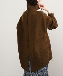 ADAM ET ROPE' | 【WEB限定】タートルネックバックスリットプルオーバー(ニット/セーター)