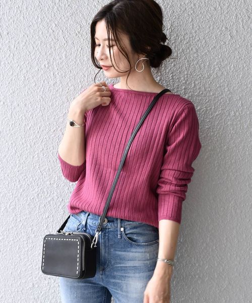 Khaju(カージュ)の「Khaju:2WAYカーディガン◇(カーディガン/ボレロ・レディース・ブラック/ベージュ/ピンク/グリーン/バイオレット・ONE SIZE)」の5枚目の写真