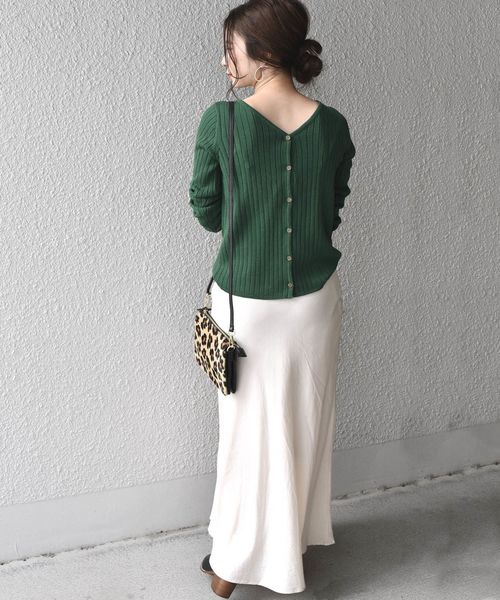 Khaju(カージュ)の「Khaju:2WAYカーディガン◇(カーディガン/ボレロ・レディース・ブラック/ベージュ/ピンク/グリーン/バイオレット・ONE SIZE)」の8枚目の写真