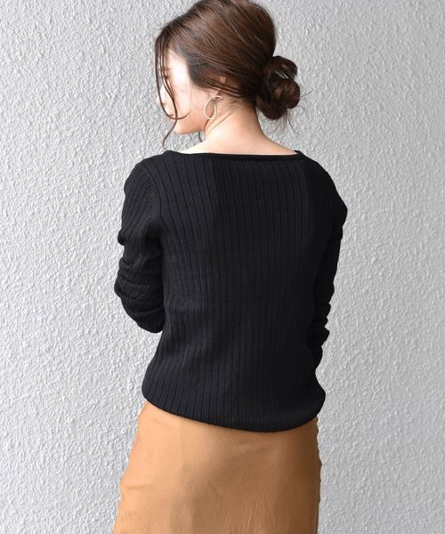 Khaju(カージュ)の「Khaju:2WAYカーディガン◇(カーディガン/ボレロ・レディース・ブラック/ベージュ/ピンク/グリーン/バイオレット・ONE SIZE)」の13枚目の写真