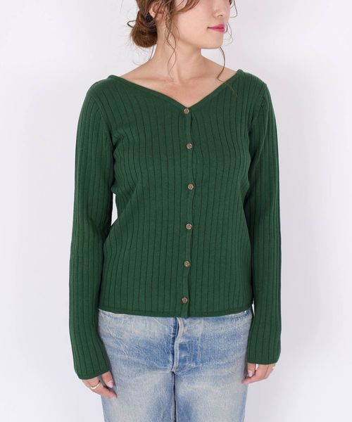 Khaju(カージュ)の「Khaju:2WAYカーディガン◇(カーディガン/ボレロ・レディース・ブラック/ベージュ/ピンク/グリーン/バイオレット・ONE SIZE)」の18枚目の写真