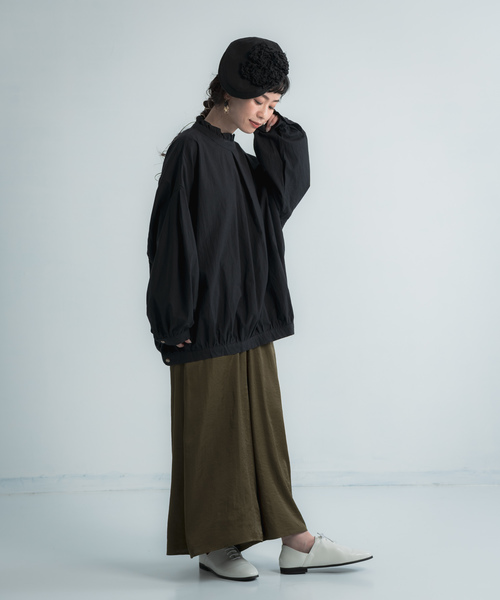 Libra Cue（リブラ キュー）の「Libra フリルカラーブラウス（シャツ/ブラウス・レディース・ホワイト/ブラック/ミント・FREE）」の9枚目の写真