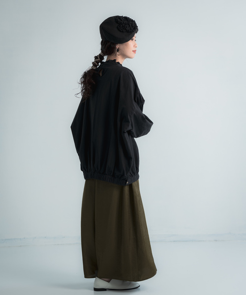 Libra Cue（リブラ キュー）の「Libra フリルカラーブラウス（シャツ/ブラウス・レディース・ホワイト/ブラック/ミント・FREE）」の17枚目の写真