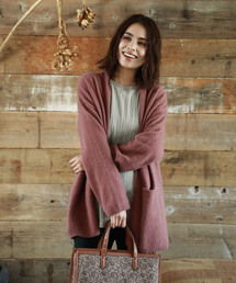 BAYFLOW | ラクーンMIXキナガシカーディガン(カーディガン/ボレロ)