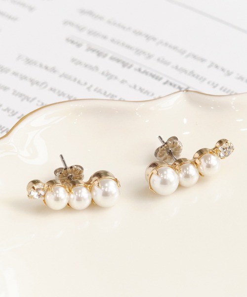 Phoebe(フィービィー)の「【累計販売 20,000点突破!】Rio de laパールピアス/大ぶり/存在感◎/主役級(ピアス(両耳用)・レディース・ホワイト・FREE)」の10枚目の写真