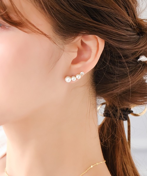 累計販売 20,000点突破！】Rio de laパールピアス/大ぶり/存在感