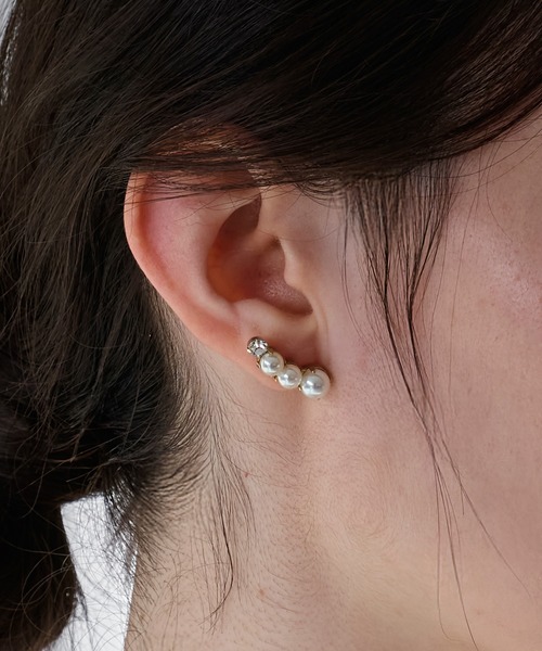 Phoebe（フィービィー）の「【累計販売　20,000点突破！】Rio de laパールピアス/大ぶり/存在感◎/主役級（ピアス（両耳用）・レディース・ホワイト・FREE）」の15枚目の写真